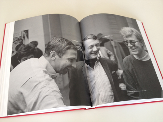 Rauschenberg, Roy Lichtenstein, and Andy Warhol, New York, 1965. Copyright Bob Adelman/Magnum Photos