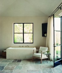 Rancho Santa Fe, California. Master bathroom- photo by François Halard