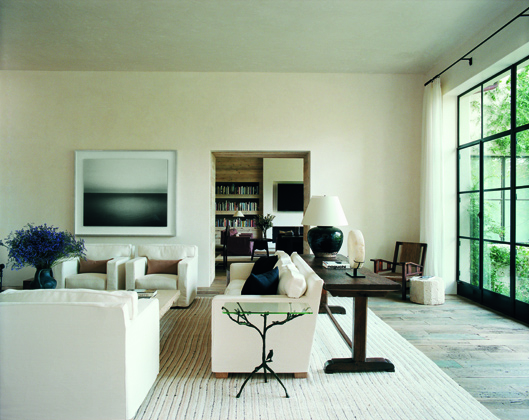  Rancho Santa Fe, California. Living Room- photo by François Halard