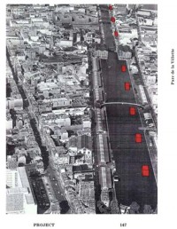 Parc de la Villette Folie drawing (1982-83)