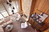 Mezzanine view of a 1970s vintage modern beach house, Image by Grey Crawford