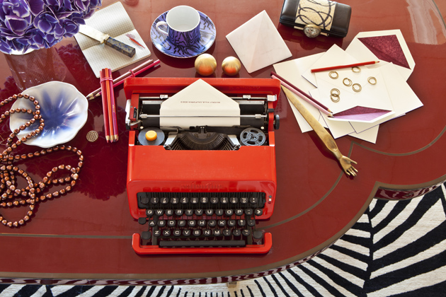 Still life with Italian vintage typewriter, Image by Grey Crawford
