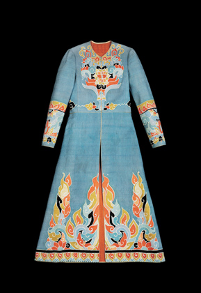 Quilted and Hand-Painted Silk From the Java Collection. courtesy of Lolly Koon