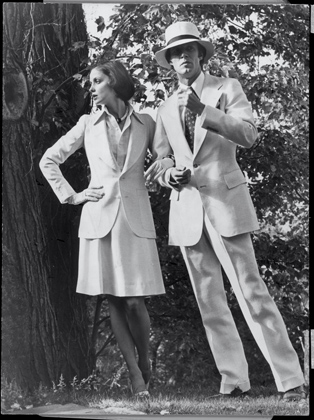 "The Look of Gatsby" Photo by Mellon Tytell of Donna Miller & Bob Clement c. 1972 NYC