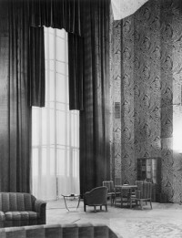 Top floor of Irving Trust, as private observation lounge, at 1 Wall Street (1928-31)