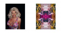 Left: Drag Queen, Dallas, Texas, March 2010 ; Right: Digital Rorschach, West Cornwall, Connecticut, June 2009