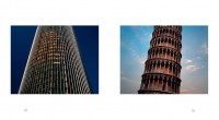 Left: Hotel Nacional (1968), by Oscar Niemeyer, Rio de Janiero, Brazil, August 2003 ; Right: Leaning Tower of Pisa (1173–1360), Pisa, Italy, January 2004