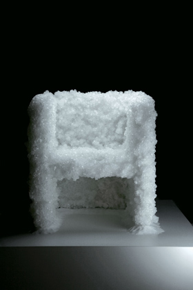 Venus - Natural crystal chair (2008)