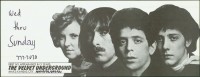 Velvet Underground at Max's Kansas City summer 1970, poster designed by Steve Nelson
