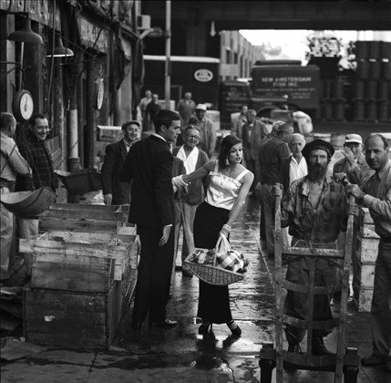 Fulton Fish Market, Anne St. Marie & Bob Smith, New York (1958)