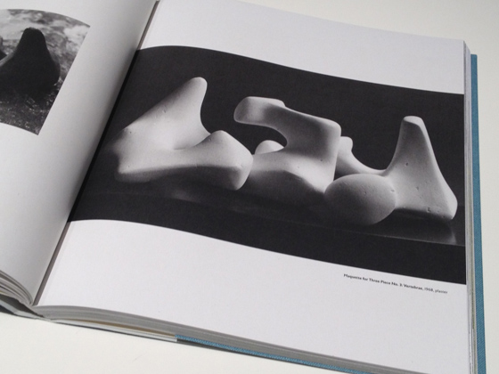 Maquette for Three Piece No. 3: Vertebrae, (1968), plaster. Copyright Henry Moore Foundation archive