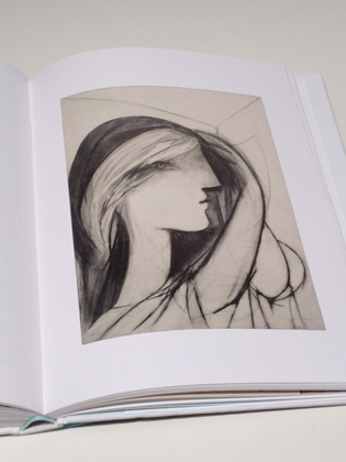 Tête de femme, profil droit (Marie-Thérèse), (July 19, 1934).  Copyright 2011 Estate of Pablo Picasso/ARS NY