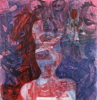 World War III Around My Skull (1996-97). Photo by Orcutt & Van Der Putten