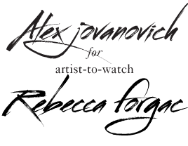 Alex Jovanovich and Rebecca Forgac