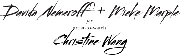 Mieke and Davida for Christine Wang