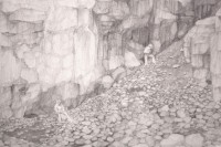 Rebecca Forgac, Herkimer, 2012. Graphite on paper DETAIL