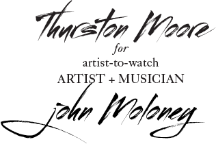 Thurston Moore for John Moloney