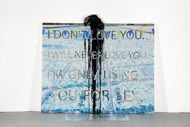 Pool Painting II (I Don't Love You), 2012