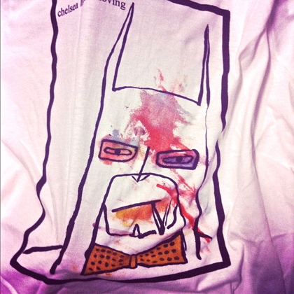 chelsea light moving tshirt, (2012)