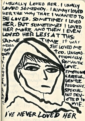 never loved her, (2012)