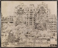 Destruction IV. Kolodny Family Collection. copyright Richard Artschwager. Photograph by Jason Mandella. From the Whitney Museum