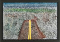 Landscape with Median, (2011). Image courtesy of David Nolan Gallery