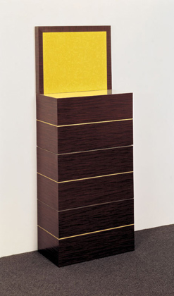 Portrait II, (1963). Yale University Art Gallery, promised gift of Anna Marie and Robert F. Shapiro, B.A. 1956. copyright Richard Artschwager. From the Whitney Museum