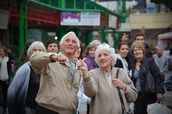 Reaction to "Hand From Above"