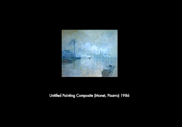 Untitled Painting Composite (Monet and Pissarro), 1986