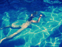 Hockney Swimming Series 1, 2012