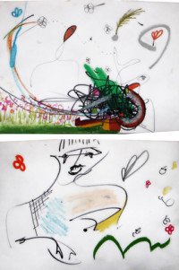 Playing in Garden, 2012