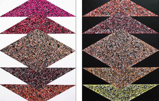 Contained II (diptych), (2012)