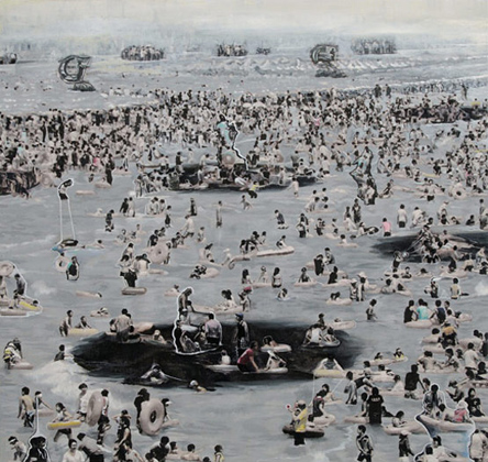 Mountain of happiness / sea, (2011)