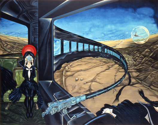 Circular Train B (Flying Steam Locomotive), (1969)