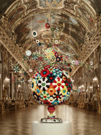 Flower Matango, (2001-2006). Installation view at The Hall of Mirrors, Palace of Versailles