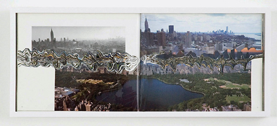 Flat Globe Above New York, 2006