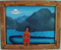 Woman with Spaceship (2013)