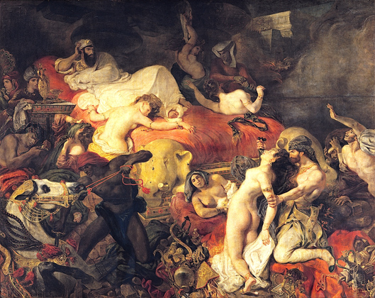 The Death of Sardanapalus (1827)