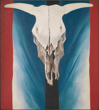 Cow's Skull: Red, White, and Blue (1931)
