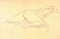 Reclining Nude Facing Right (1912-13)