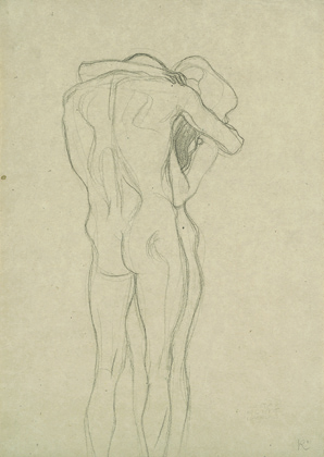 Embracing Couple (Study for the Beethoven Frieze), 1902