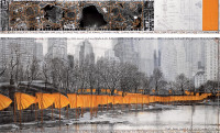 The Gates (Project for Central Park, New York City) drawing (2003)