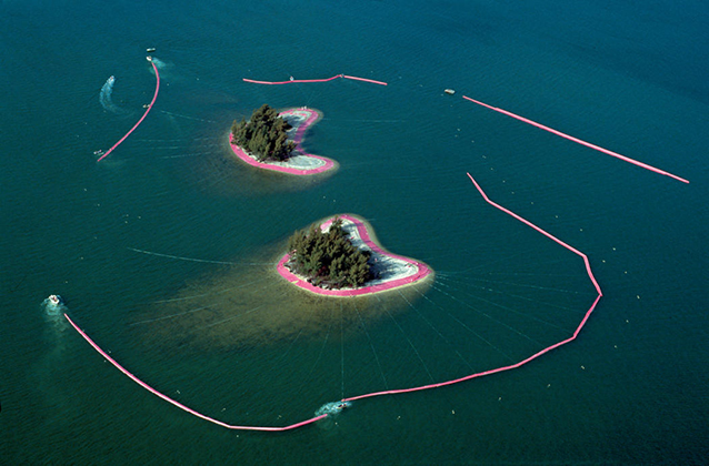 Surrounded Islands, Biscayne Bay, Greater Miami, Florida (1980-83b)