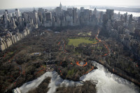 The Gates, Central Park, New York City (1979-2005)