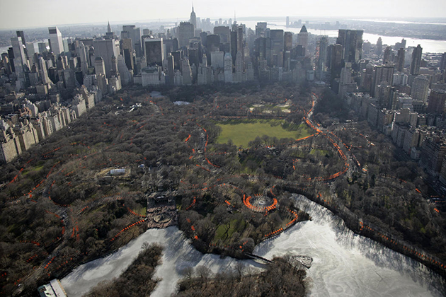 The Gates, Central Park, New York City (1979-2005)