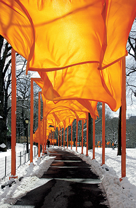 The Gates, Central Park, New York City (1979-2005)