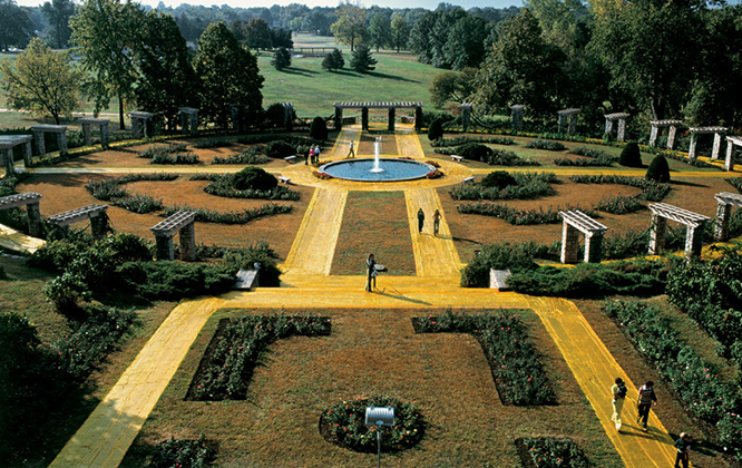 Wrapped Walk Ways, Jacob Loose Park, Kansas City, Missouri (1977-78)