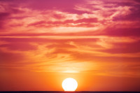 Sunset 5:23pm Los Suecos, Costa Rica