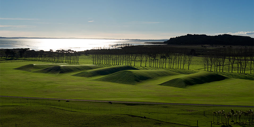 A Fold in the Field, Gibbs Farm, New Zealand (2013)