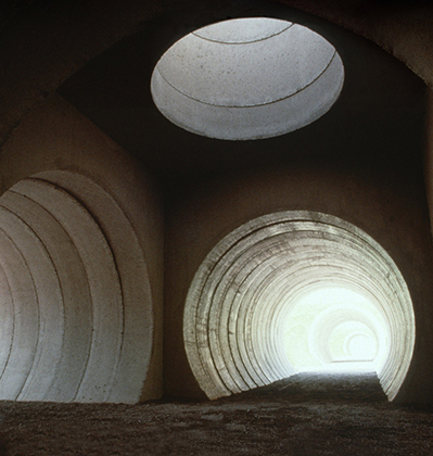 Up and Under, view inside of the tunnels (1998)